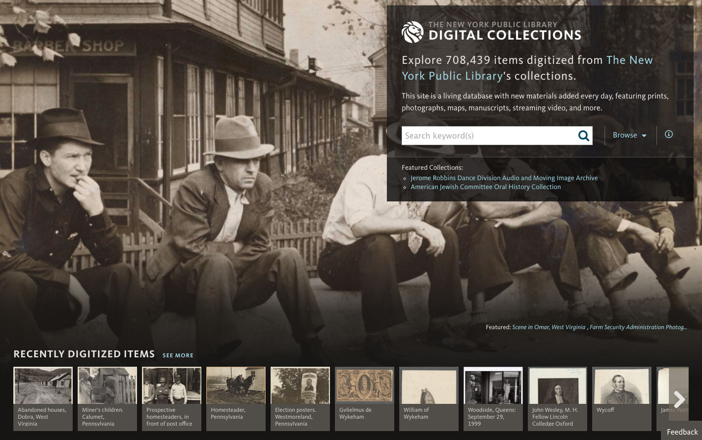 NYPL's Digital Collections platform.